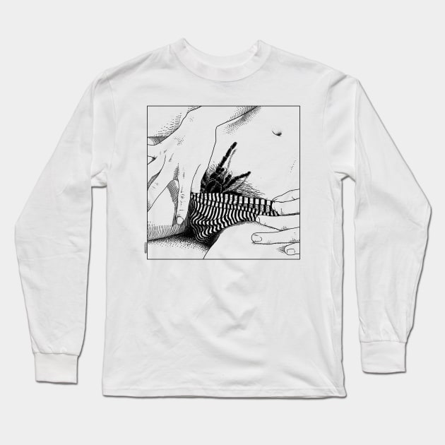 L'heure du repas (Feeding time) Long Sleeve T-Shirt by apolloniasaintclair